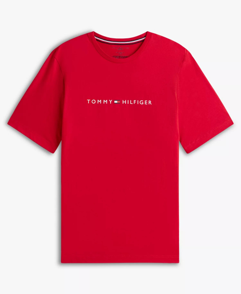 Чоловіча піжама Tommy Hilfiger футболка та джоггери 1159862782 (Синій/Червоний XXL)