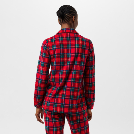 Флисовая пижама Ralph Lauren рубашка и брюки 1159863190 (Красный M)