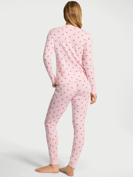 Домашний комплект Victoria’s Secret кофта и штаны 1159863679 (Розовый XS)