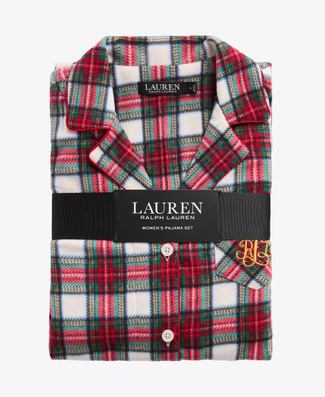 Флисовая пижама Ralph Lauren рубашка и брюки 1159864281 (Разные цвета XL)