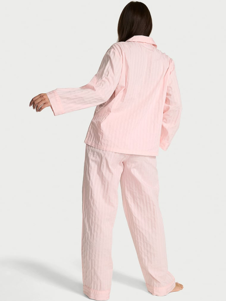 Жіноча піжама Victoria's Secret сорочка та штани 1160026615 (Рожевий S)