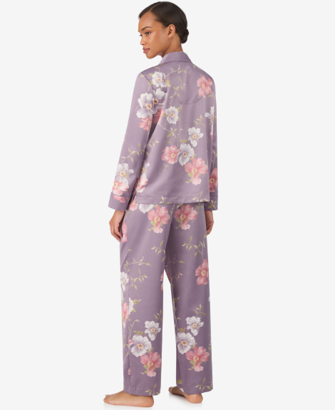 Жіноча піжама Ralph Lauren сорочка та штани 1160052006 (Бузковий XL)