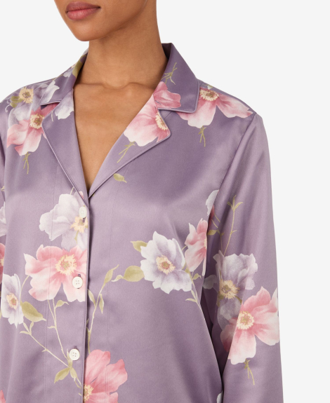 Жіноча піжама Ralph Lauren сорочка та штани 1160052006 (Бузковий XL)