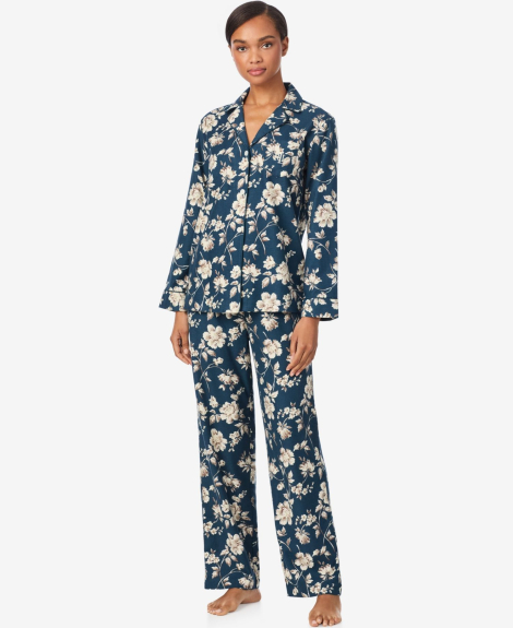Жіноча піжама Ralph Lauren сорочка та штани 1160108523 (Синій XL)