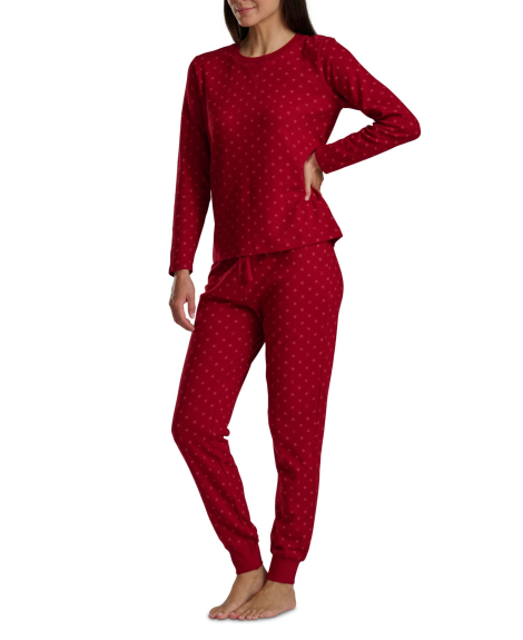Женская пижама Tommy Hilfiger кофта и штаны 1160901097 (Красный S)
