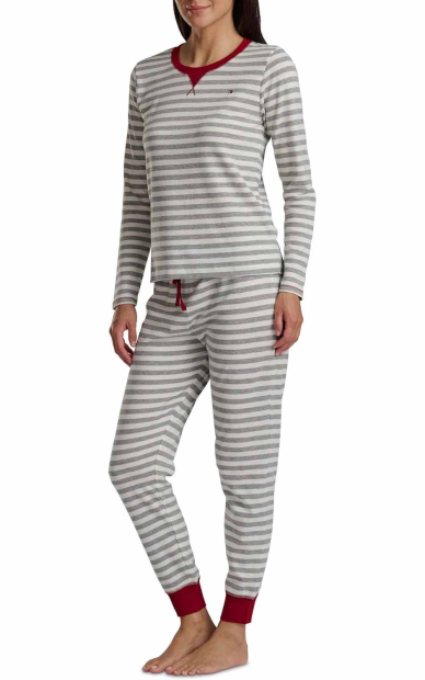 Женская пижама Tommy Hilfiger кофта и штаны 1161121586 (Серый L)