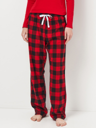 Жіноча піжама Calvin Klein лонгслів, штани та шорти 1159837403 (Червоний S)