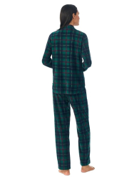 Флисовая пижама Ralph Lauren рубашка и брюки 1159839732 (Зеленый XL)