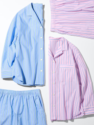 Женская пижама Uniqlo комплект рубашка и шорты 1159842994 (Голубой XL)