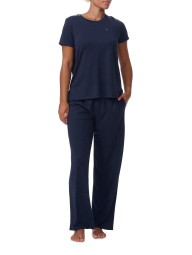 Женская пижама Tommy Hilfiger комплект футболка и штаны 1159847147 (Синий L)