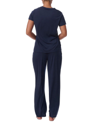 Женская пижама Tommy Hilfiger комплект футболка и штаны 1159847147 (Синий L)