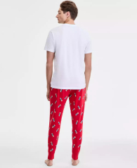 Мужская пижама Polo Ralph Lauren с принтом 1159848729 (Белый/Красный L)