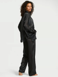 Женская полупрозрачная пижама Victoria's Secret 1159849822 (Черный M)