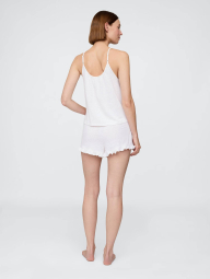 Піжамний комплект GAPBody піжама майка та шорти 1159850420 (Білий S)