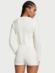 Домашний комплект Victoria’s Secret топ и шорты 1159852592 (Молочный M)