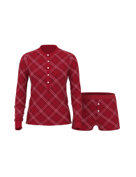 Домашній комплект Victoria's Secret кофта та шорти 1159856320 (Червоний XXL)