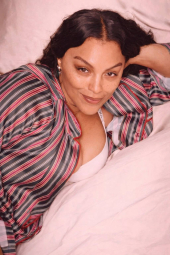 Женская сатиновая пижама Victoria's Secret рубашка и брюки 1159856933 (Разные цвета XL)