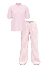 Женская пижама Victoria's Secret футболка и штаны 1159857876 (Розовый XL)