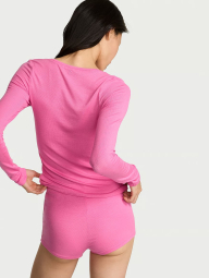 Домашний комплект Victoria’s Secret кофта и шорты 1159859136 (Розовый S)