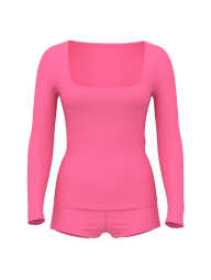 Домашній комплект Victoria's Secret кофта та шорти 1159859136 (Рожевий S)