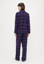 Женская фланелевая пижама Ralph Lauren рубашка и брюки 1159859920 (Фиолетовый L)