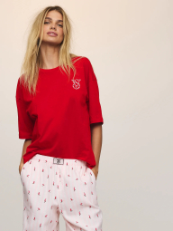 Женская пижама Victoria's Secret футболка и штаны 1159860895 (Разные цвета M)