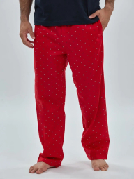 Мужская пижама Tommy Hilfiger футболка и штаны 1159861033 (Синий/Красный L)