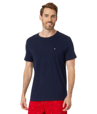 Чоловіча піжама Tommy Hilfiger футболка та штани 1159862221 (Синій/Червоний M)