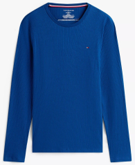 Мужская пижама Tommy Hilfiger лонгслив и джоггеры 1159862793 (Синий L)