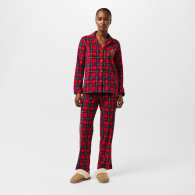 Флисовая пижама Ralph Lauren рубашка и брюки 1159863190 (Красный M)