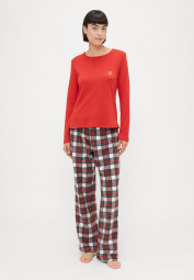 Женская пижама Ralph Lauren лонгслив и штаны 1159863744 (Разные цвета L)