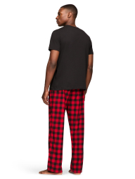 Мужская пижама Tommy Hilfiger футболка и штаны 1159876278 (Черный/Красный M)