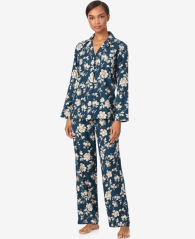 Жіноча піжама Ralph Lauren сорочка та штани 1160108523 (Синій XL)