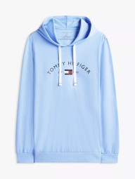 Чоловіча легка піжама Tommy Hilfiger худі та штани 1160222257 (Блакитний L)