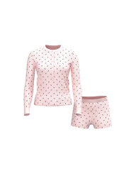 Домашний комплект Victoria’s Secret кофта и шорты 1160294877 (Розовый S)