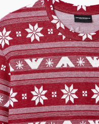 Мужская пижама Emporio Armani свитшот и джоггеры 1160462303 (Красный XL)