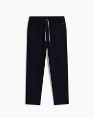 Мужская пижама Tommy Hilfiger рубашка с коротким рукавом и штаны 1161046757 (Синий M)