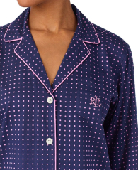 Женская пижама Ralph Lauren рубашка и штаны 1161093703 (Синий M)