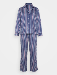 Женская пижама Ralph Lauren рубашка и штаны в полоску 1161241235 (Синий XL)