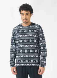 Мужская пижама Emporio Armani свитшот и джоггеры 1162909209 (Синий XL)