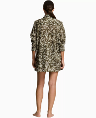Женский пляжный комплект Lauren Ralph Lauren рубашка и шорты 1162996040 (Зеленый M)