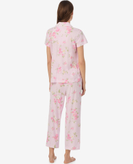 Женская пижама Ralph Lauren рубашка и штаны 1163228859 (Розовый S)