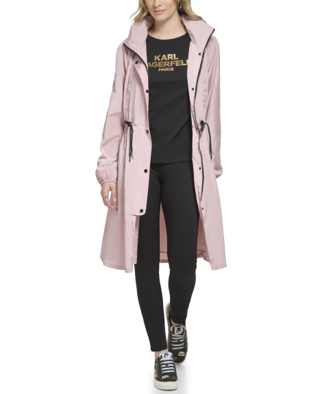 Женский тренч Karl Lagerfeld Paris плащ 1159838762 (Розовый S)