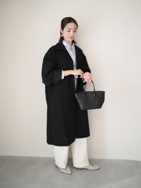 Длинная ветровка UNIQLO плащ 1159841482 (Черный XL)
