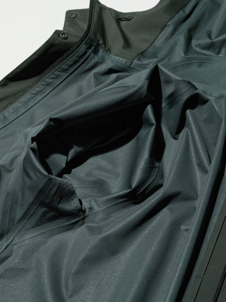 Плащ UNIQLO с капюшоном 1159855777 (Зеленый L)