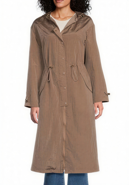 Легка видовжена парку Guess 1159864294 (Коричневий L)
