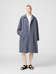 Длинная ветровка UNIQLO плащ 1159840389 (Серый L)