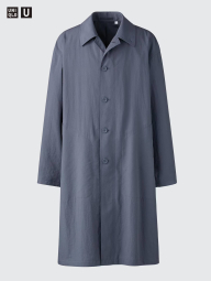 Длинная ветровка UNIQLO плащ 1159840389 (Серый L)