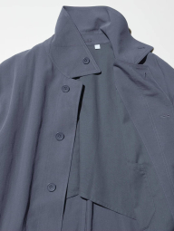 Длинная ветровка UNIQLO плащ 1159840389 (Серый L)