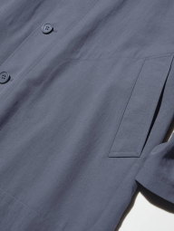 Длинная ветровка UNIQLO плащ 1159840389 (Серый L)
